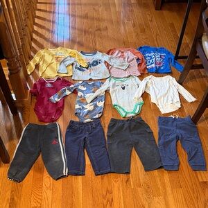 24M Boys Fall/Winter Bundle 🍂❄️ | Cozy Outfits (12 pieces)